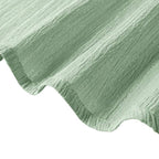 Detalhe do tecido verde-claro texturizado da Camisa Vinser Bonito