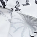 Detalhe da costura e do botão da camisa Vinser Campeche.