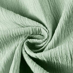 Detalhe do tecido verde-claro texturizado da Camisa Vinser Bonito