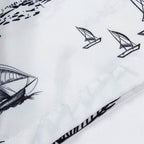 Detalhe do botão da camisa masculina Vinser Campeche.