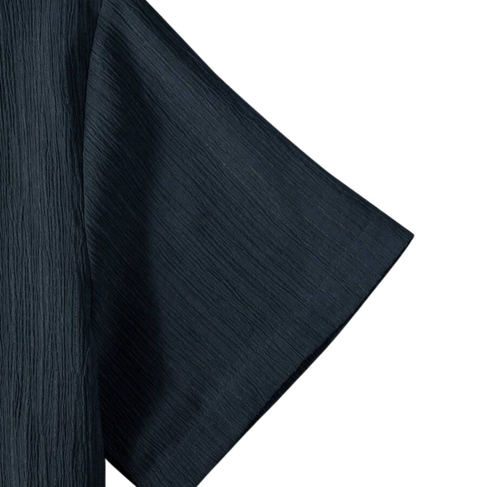 Detalhe da manga da Camisa Vinser Porto Cervo azul-marinho