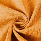Detalhe da textura do tecido da Camisa Vinser Ravello laranja